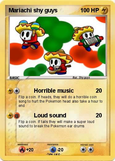 Pokemon Mariachi shy guys