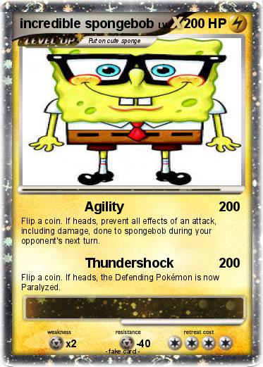 Pokemon incredible spongebob