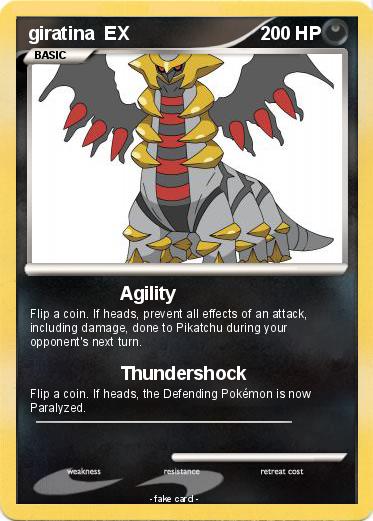 Pokemon giratina  EX
