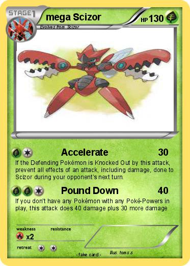Pokemon mega Scizor