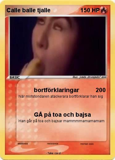 Pokemon Calle balle tjalle