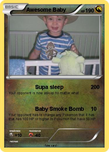Pokemon Awesome Baby