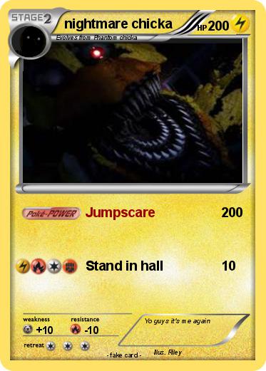 Pokemon nightmare chicka
