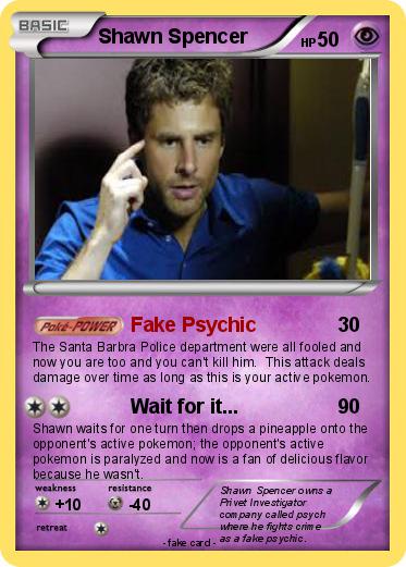 Pokemon Shawn Spencer