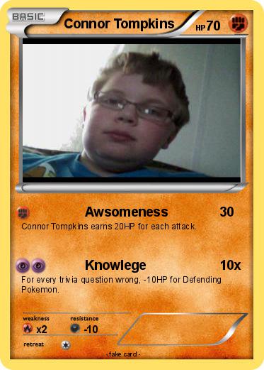 Pokemon Connor Tompkins