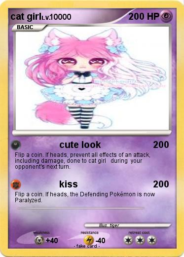 Pokemon cat girl
