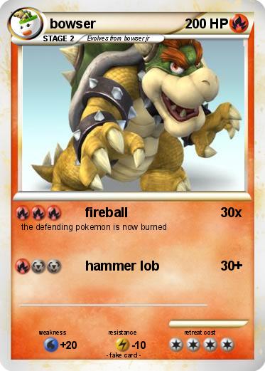 Pokemon bowser