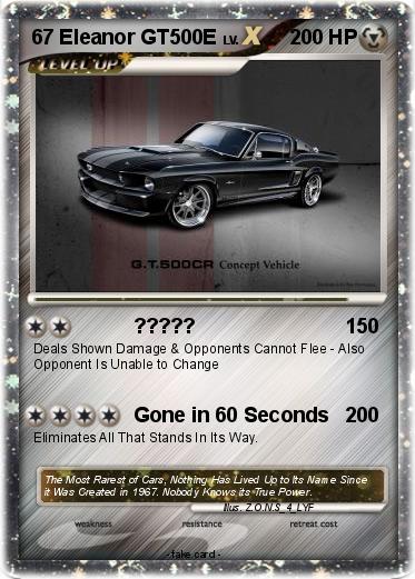 Pokemon 67 Eleanor GT500E
