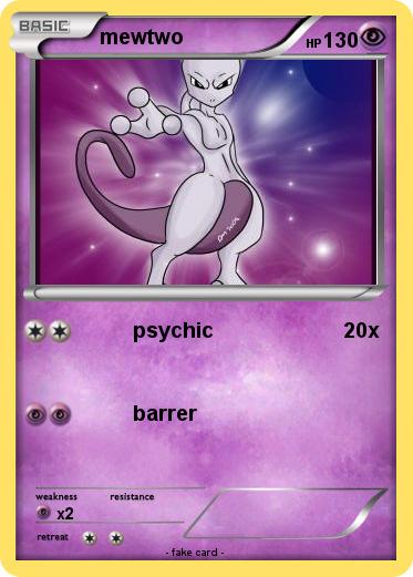 Pokemon mewtwo