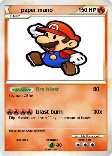 Pokemon paper mario