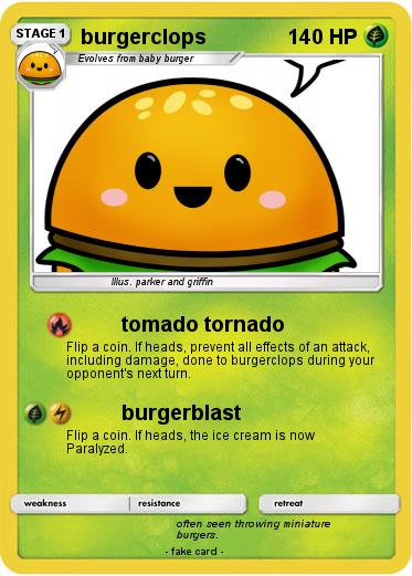 Pokemon burgerclops