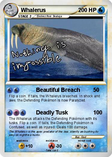 Pokemon Whalerus