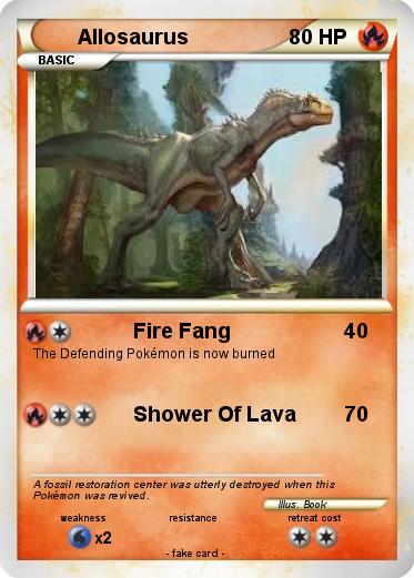 Pokemon Allosaurus
