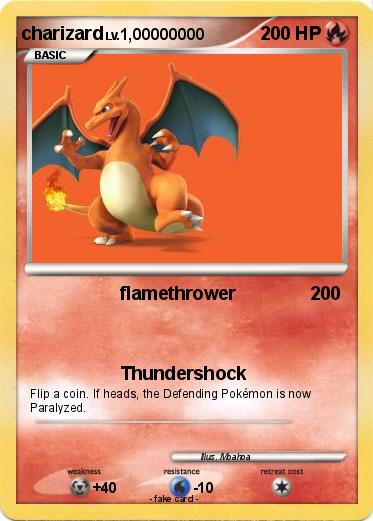 Pokemon charizard