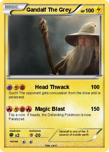 Pokemon Gandalf The Grey