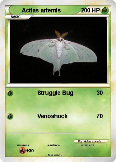 Pokemon Actias artemis