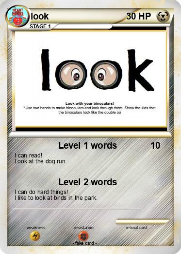 Pokemon look