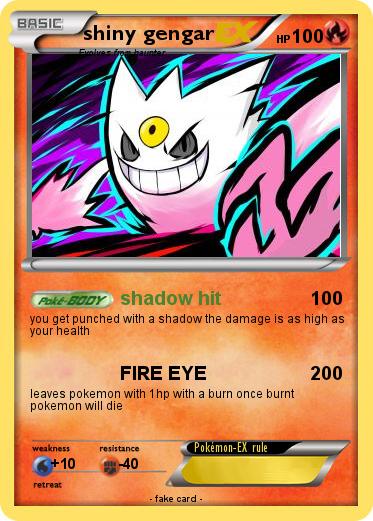 Pokemon shiny gengar