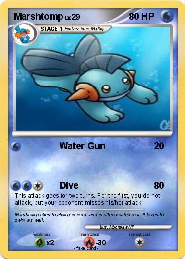 Pokemon Marshtomp