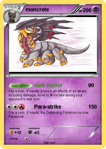 Pokemon moncrete