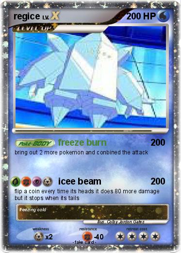Pokemon regice