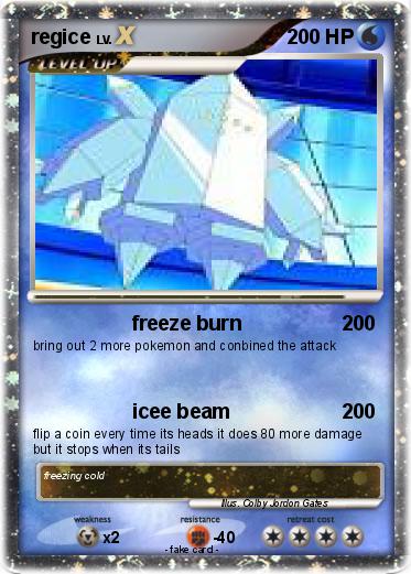 Pokemon regice