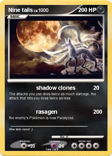 Pokemon Nine tails