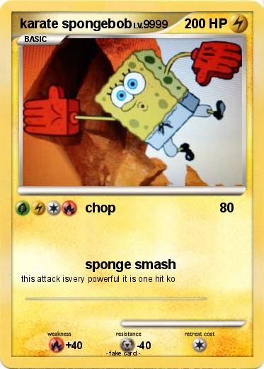 Pokemon karate spongebob