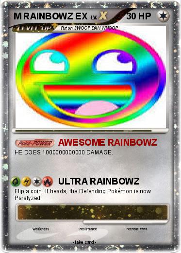 Pokemon M RAINBOWZ EX