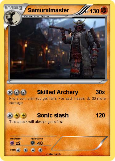 Pokemon Samuraimaster