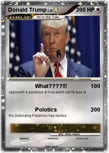 Pokemon Donald Trump