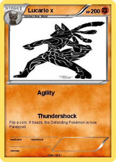 Pokemon Lucario x