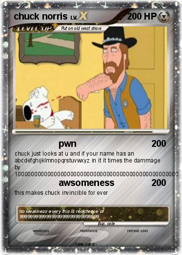 Pokemon chuck norris