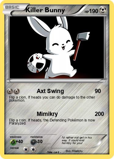 Pokemon Killer Bunny
