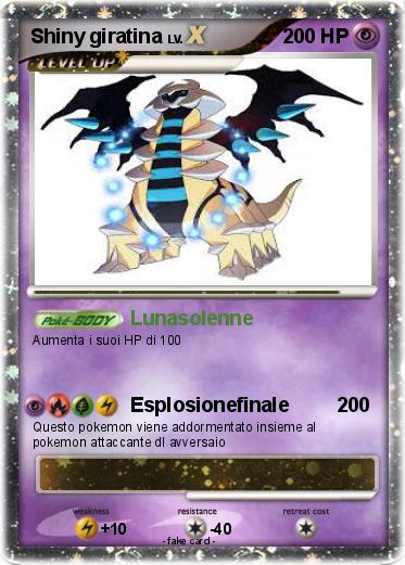 Pokemon Shiny giratina