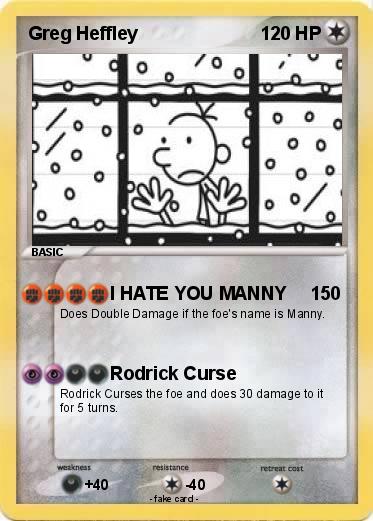 Pokemon Greg Heffley