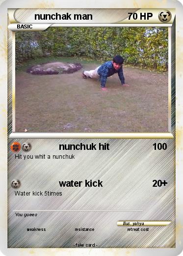 Pokemon nunchak man