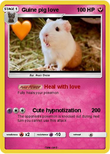 Pokemon Guine pig love