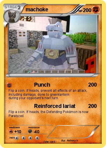 Pokemon machoke