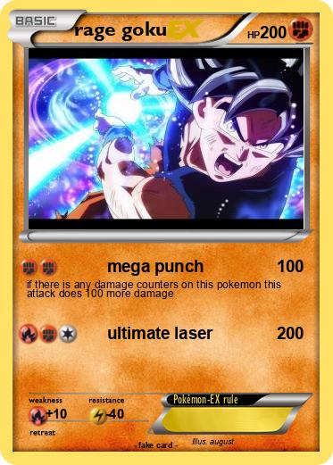 Pokemon rage goku
