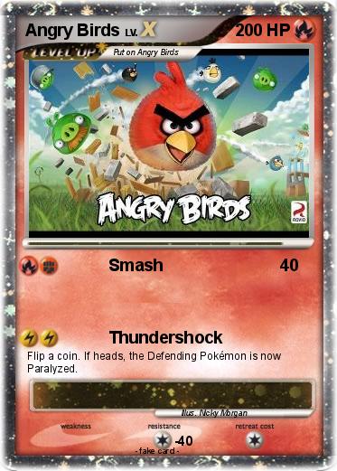 Pokemon Angry Birds
