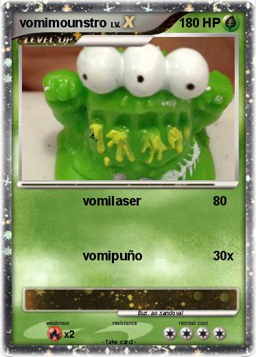 Pokemon vomimounstro