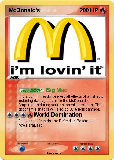 Pokemon McDonald's