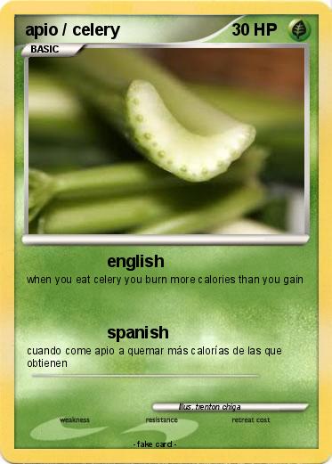 Pokemon apio / celery