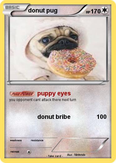 Pokemon donut pug