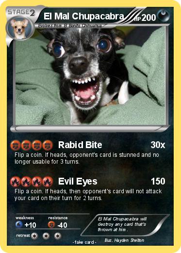 Pokemon El Mal Chupacabra