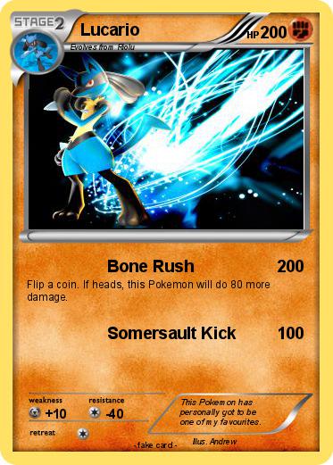 Pokemon Lucario