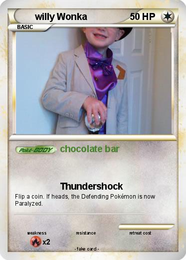 Pokemon willy Wonka