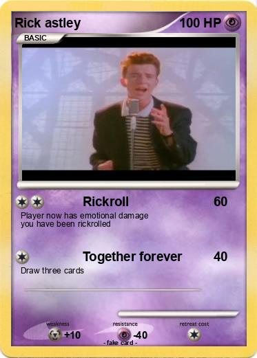 Pokemon Rick astley