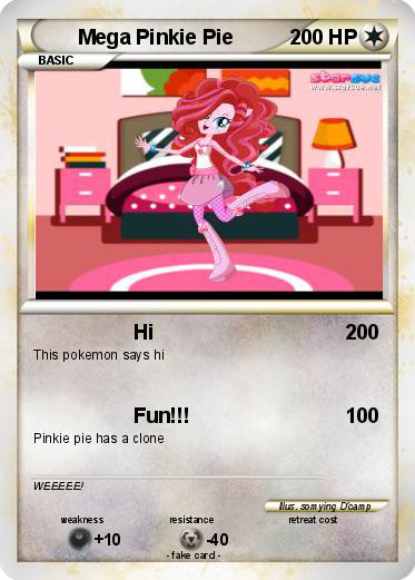 Pokemon Mega Pinkie Pie